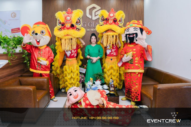 lion dance team